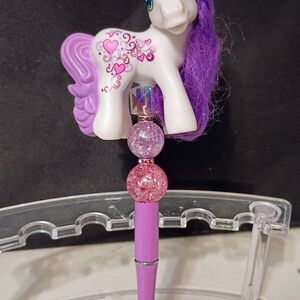 Purple and White Pony Pen